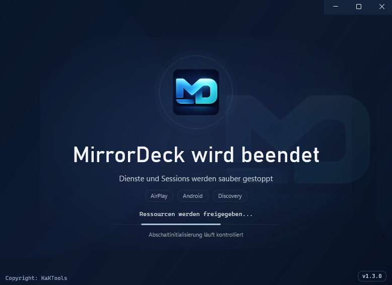 MirrorDeck Exit Overlay